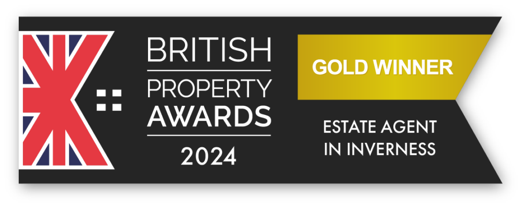 2024 British Property Awards Gold Winner - Best Estate Agent in Inverness.